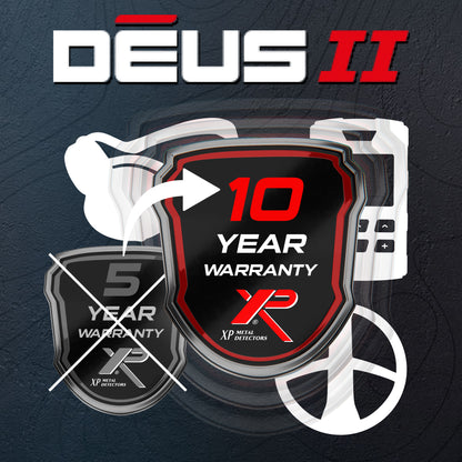 Warranty Extension - 5 extra years for XP DEUS II Detector